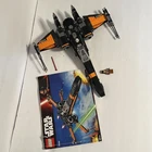LEGO Star Wars 75102 Poe's X-Wing Fighter 717pc W/ 2 Minifigs & Instructions