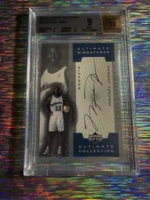 Michael Jordan 2001 Ultimate Signatures Autograph BGS 9 Mint Auto 10 🐐💥ON CARD