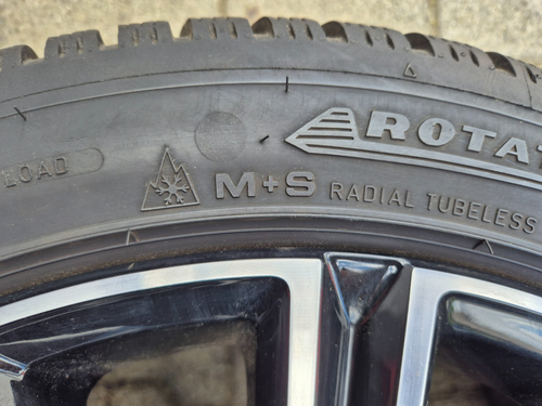 1x Original Volvo V60 Rad Felge 235/45R18 Winter 31471312 Alufelge Dunlop 7,0mm - Bild 4 von 9