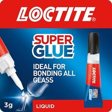Loctite Super Glue, Glass/ Metal Bond Instant Adhesive 3g Bond
