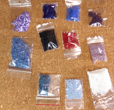 SIZE 11/0  CRAFT SEED BEADS  105 g   3.7 OZ   LOT cm35  bz8cr J88CR