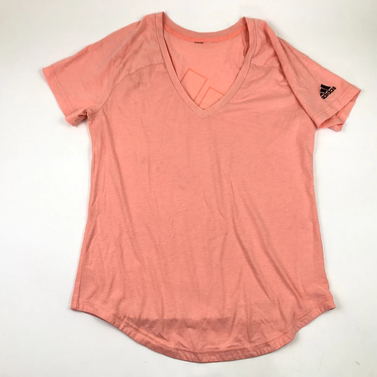 Peach color adidas best sale shirt