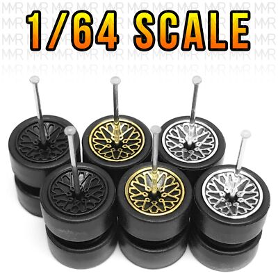 KK-Scale 1:18 Firestone Firehawk USA Pneumatici E Cerchi Set KKDCACC038 - Foto 6