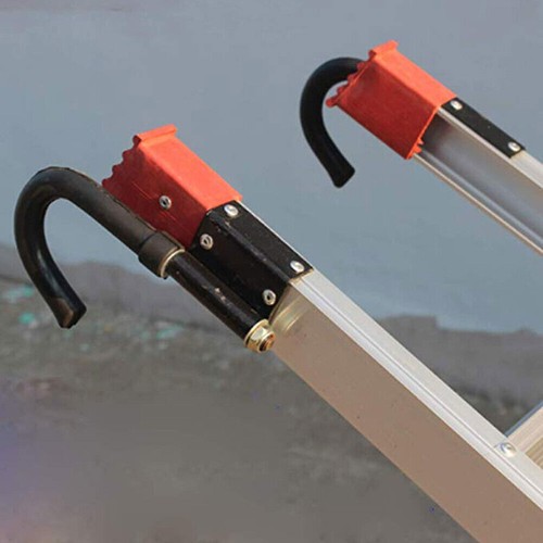 Telescoping Ladder Hook Stabilizers Standoff Roof Hook Kit Grip - Zdjęcie 4 z 6