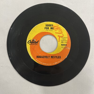 ROOSEVELT NETTLES: sorry for me / you've let a fortune go CAPITOL 7'' Single
