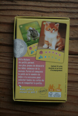 Défis Nature – Chiens – Jeu De Cartes Bioviva – 36 Cartes, 2 à 6 Joueurs, 7 Ans+, Fabriqué En France