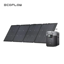 EcoFlow Solar Generator DELTA 2 Max 2048Wh Power Station+220W Solar Panel