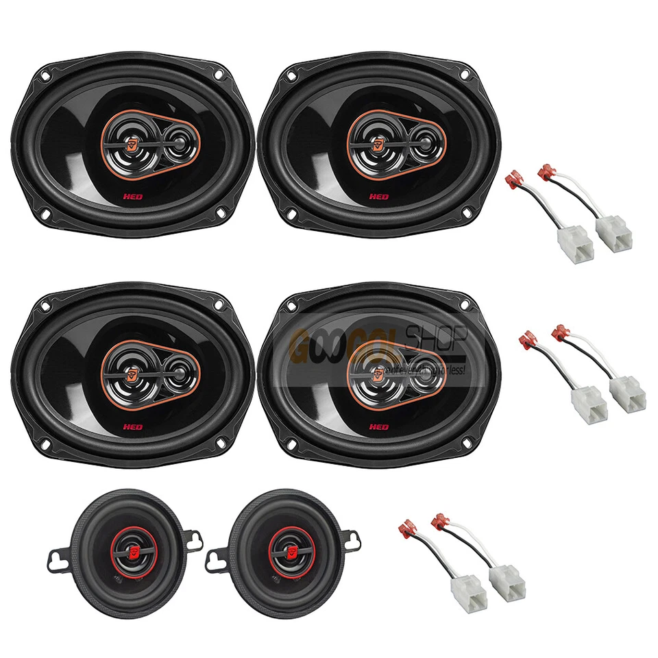 Cerwin Vega 840 WATT 6x9inch Door Speakers Front-Rear for 2009-2023 RAM 1500 - Image 2 of 4