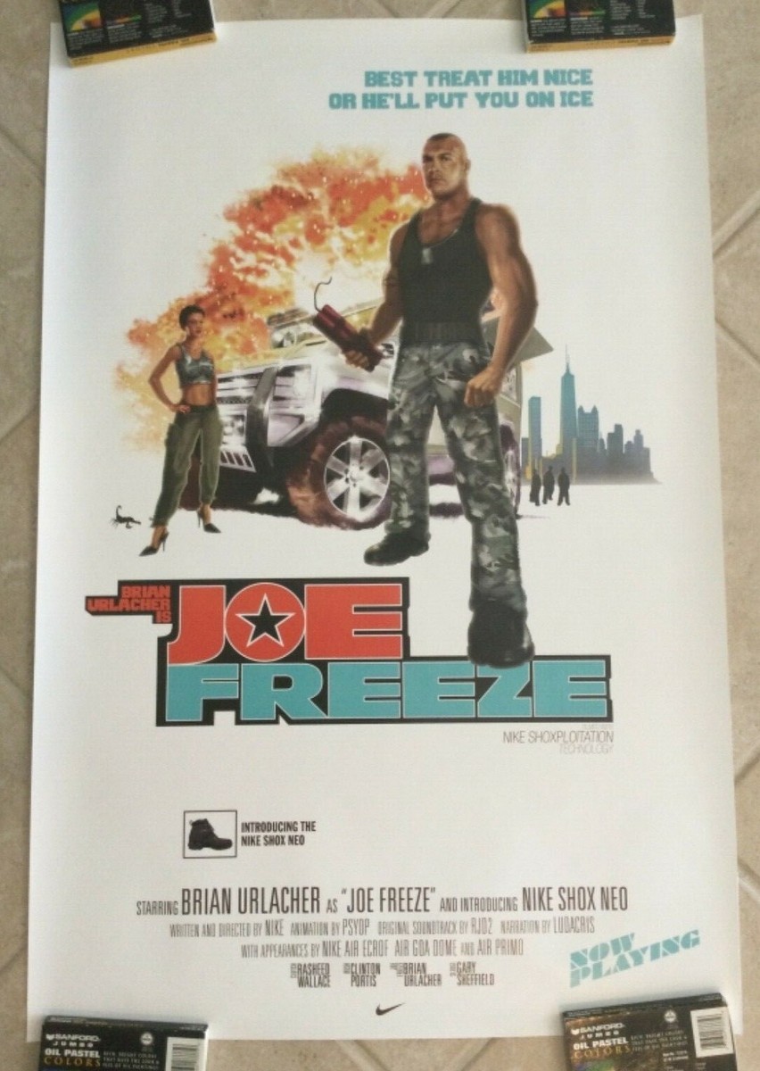 Original 2005 Brian Urlacher Nike Poster 