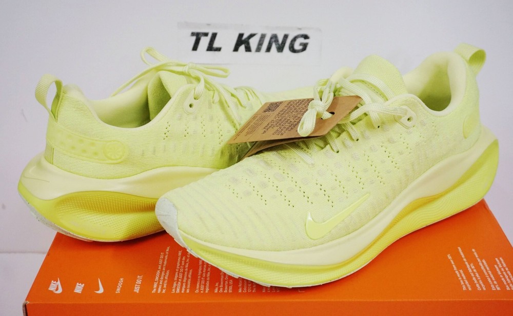 Nike ReactX Infinity Run 4 FK Running Flyknit Volt Neon Limited DR2665-700 DB