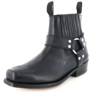 Buffalo Boots Stiefelette 6000 Black Damen Und Herren Bikerstiefelette Ebay