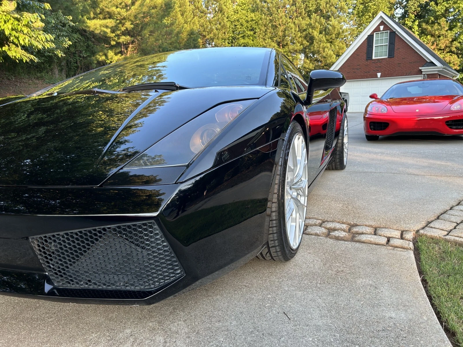 Lamborghini Gallardo Lower Left Front View