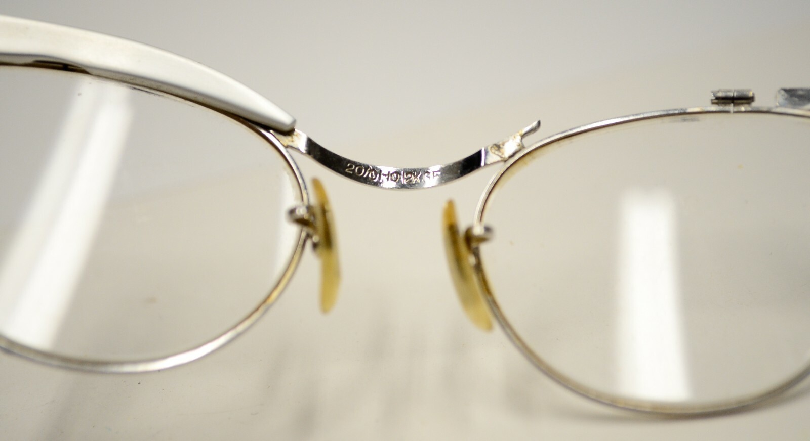 FOR PARTS American Optical AO Aluminum Cat Eye Vtg MC… Gem