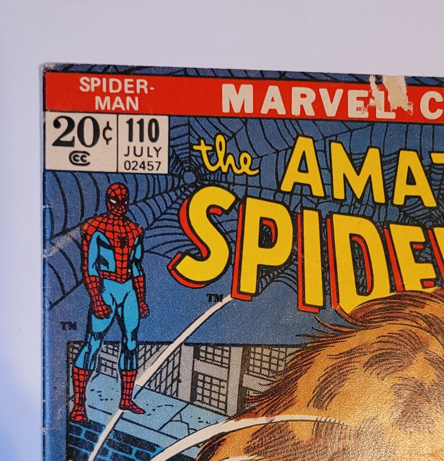 🔥 Amazing SpiderMan 110 🔑 1st App The Gibbon Marvel Comics 1972 eBay