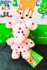 CVS Rudolph Red Nosed Reindeer Spotted Elephant Island Misfit Toys Stuffin NWMT