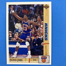 Patrick Ewing 1991-92 Upper Deck Card #343 NBA New York Knicks
