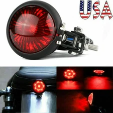 Motorcycle LED Rear Tail Light Brake Stop Light Lamp for Dyna Bobber Cafe Racer