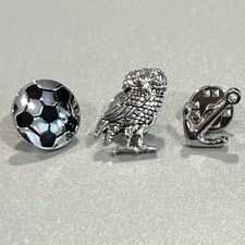 3 Pieces Lapel Pin Set Fancy Men Suit Brooches
