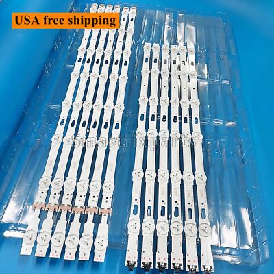 LED Strips for Samsung V5DU-550DCA-R1 V5DU-550DCB-R1 UE55JU6500 UN55MU6350