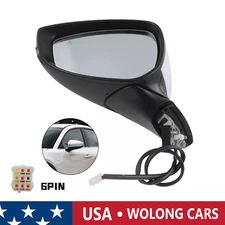 Complete Wing Mirror Left Driver Side Fit for 2020 21 22 23 Mazda CX-30