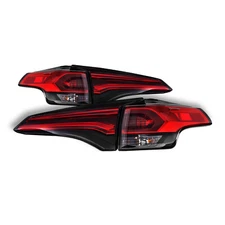 Inner Outer Pair Of Halogen Tail Lamps CAPA Certified For 2016-2018 Toyota Rav 4