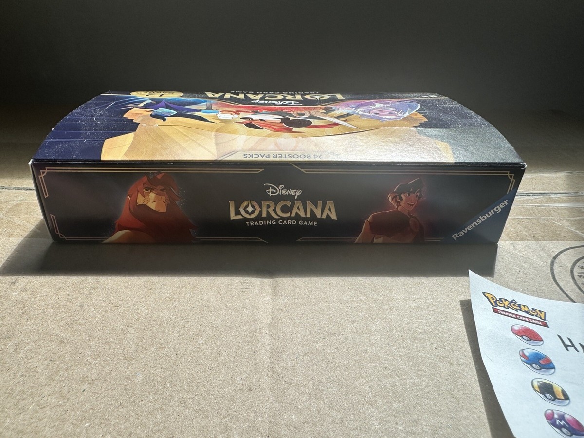 Disney Lorcana The First Chapter Booster Box, Sealed, 1st