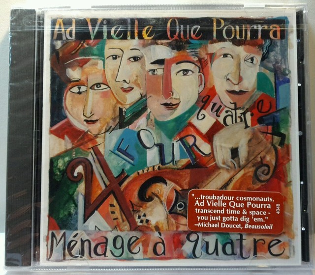 Ménage A Quatre By Ad Vielle Que Pourra Cd Nov 1996 Xenophile - 