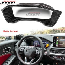 Carbon Fiber For Acura Integra Type S 2023 Odometer Cluster Digital Gauge Cover Carbon Fiber For Acura Integra Type S 2023 Odometer Cluster Digital Gauge Cover
