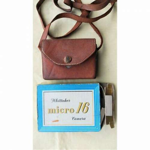 Whittaker micro 16mm camera set unused item (dead stock?) from