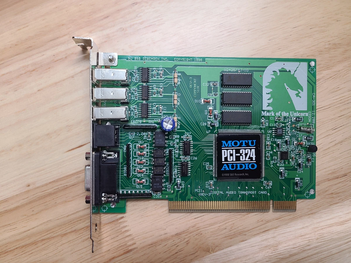 MOTU PCI Audio Interface Audio/MIDI Interfaces for sale | eBay