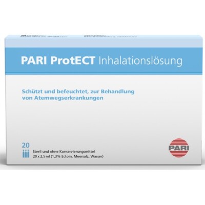 PARI ProtECT Inhalationslösung mit Ectoin Ampullen  - OVP v.med. Fachhändler
