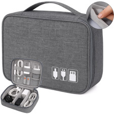 Kabel Elektronik Zubehör Tasche Reise Organizer Aufbewahrungtasche USB Netzteil