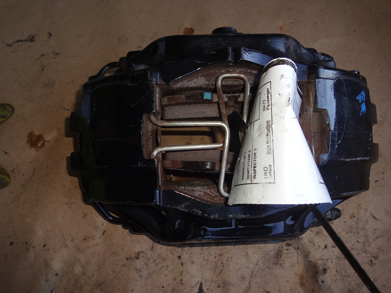 Maserati 4200 Coupe Spyder RH Right Rear Brake Caliper 387201112