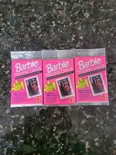 3x Packs Of Barbie Fashion Trading Cards 1990 Sealed Mattel NEW Sealed 1188
