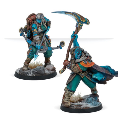 Northern Tribes Varank Supports Warcrow WW01006 Corvus Belli