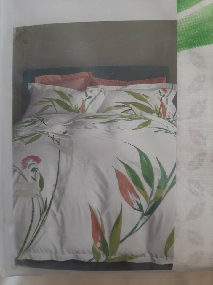 Next Super King Japanese Bamboo Oxford Edge Duvet Cover Bedset eBay