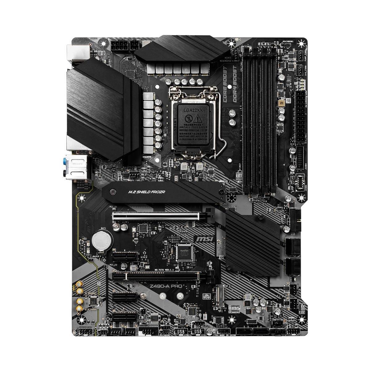 MSI Z490-A Pro MS-7C75 Intel Mainboard ATX Sockel 1200