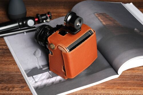 Handmade Leather Camera Half Cover Protection Case Base For Hasselblad 907x100c - Picture 3 of 16