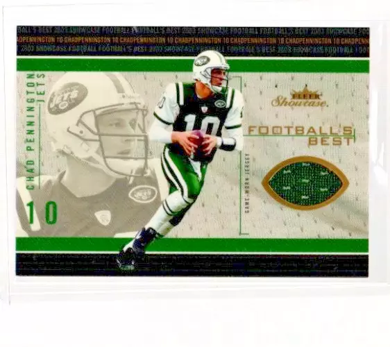 Chad Pennington trading card