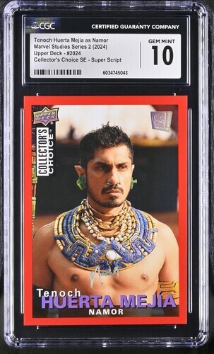 Namor Choice Super Script /50 CGC 10 GEM Marvel Studios Series 2 POP 1 Highest