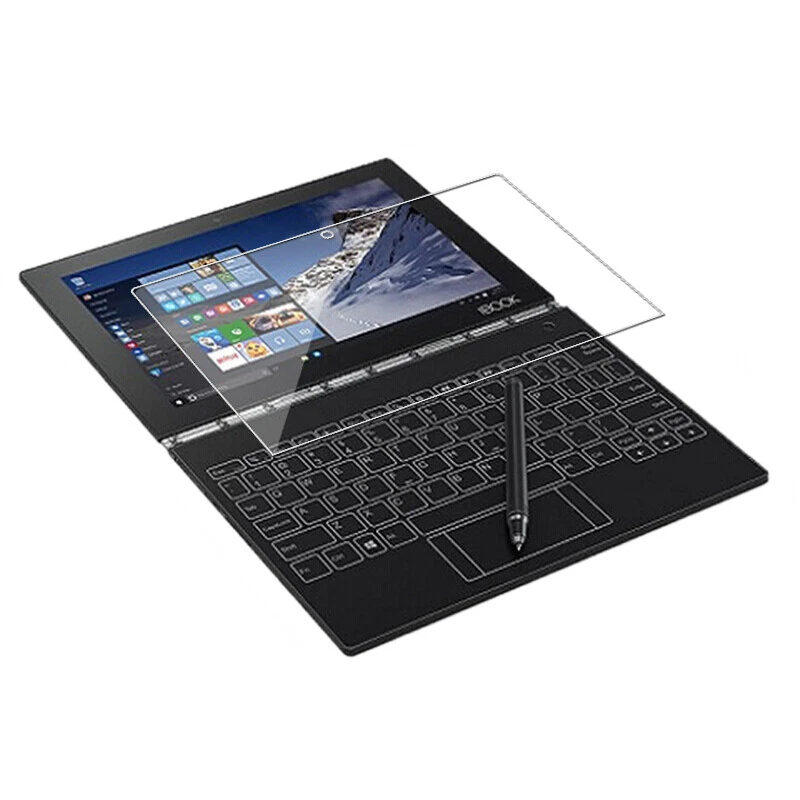 Teclado 2 PIEZAS + Protector de Pantalla Vidrio Templado para Lenovo Yoga Book 10.1" Pulgadas Foto 4 de 4