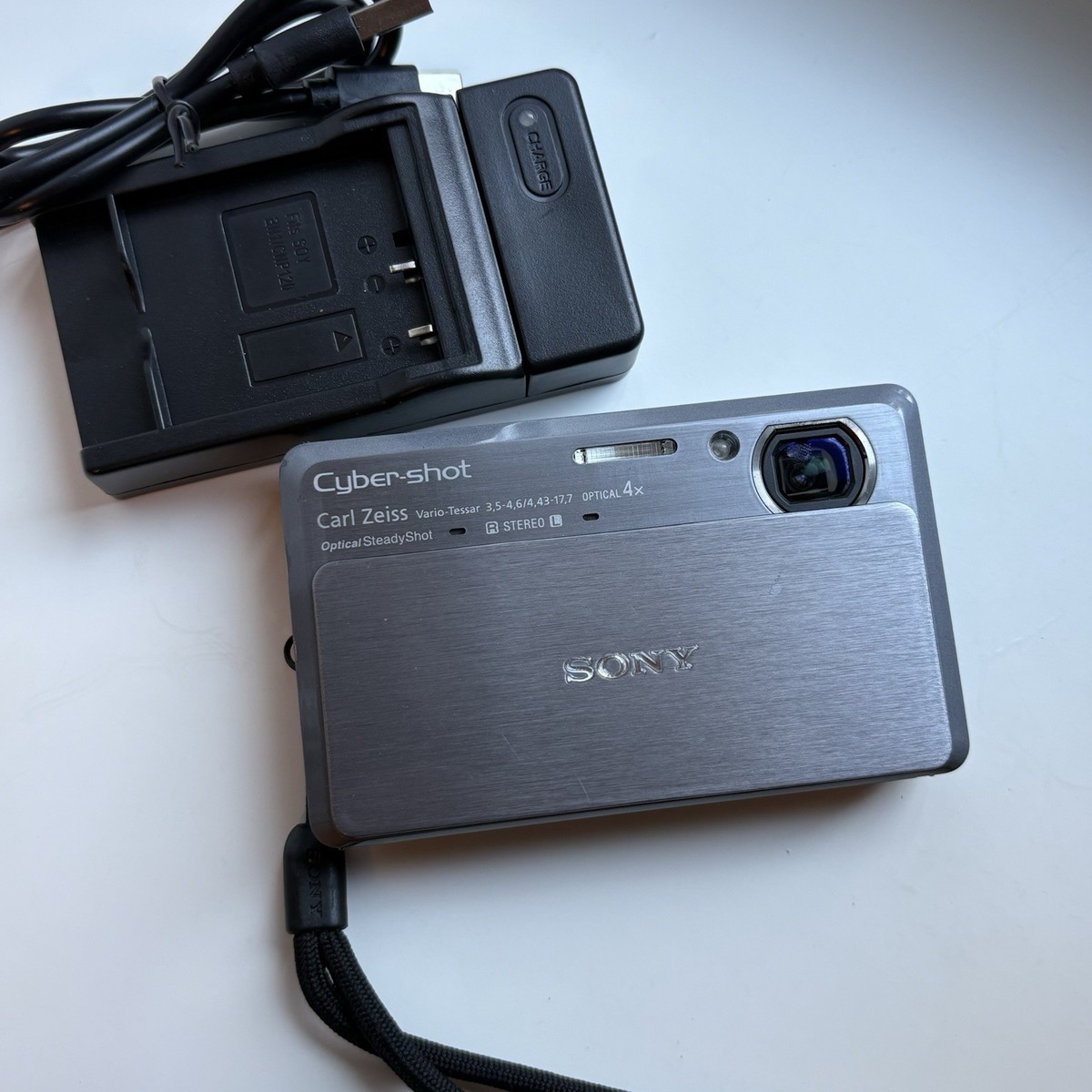 Sony Cyber-shot DSC-TX7 10.2 MP Digital Camera - Black for