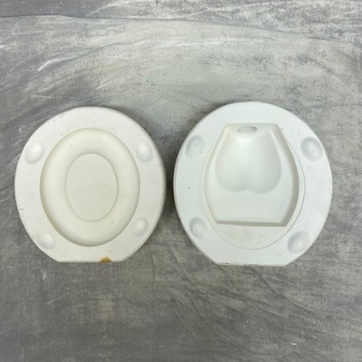 Vitrex V-388 Ceramic Slip Casting Mold Canada Small Oval Frame