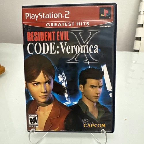 Resident Evil CODE Veronica X PlayStation 2 PS2 (2002) Complete Tested w/ Manual