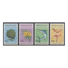 Bahamas - 1993 - No 795/798 - Animaux - Flore