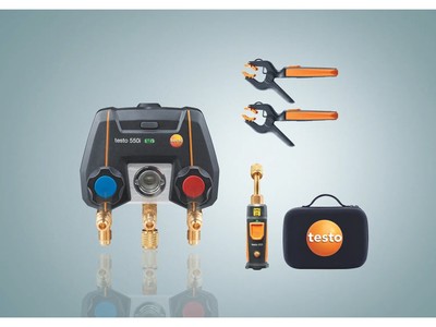 Testo 550i Smart Kit with 552i Vacuum Probe and Two 115i Temperature Probes