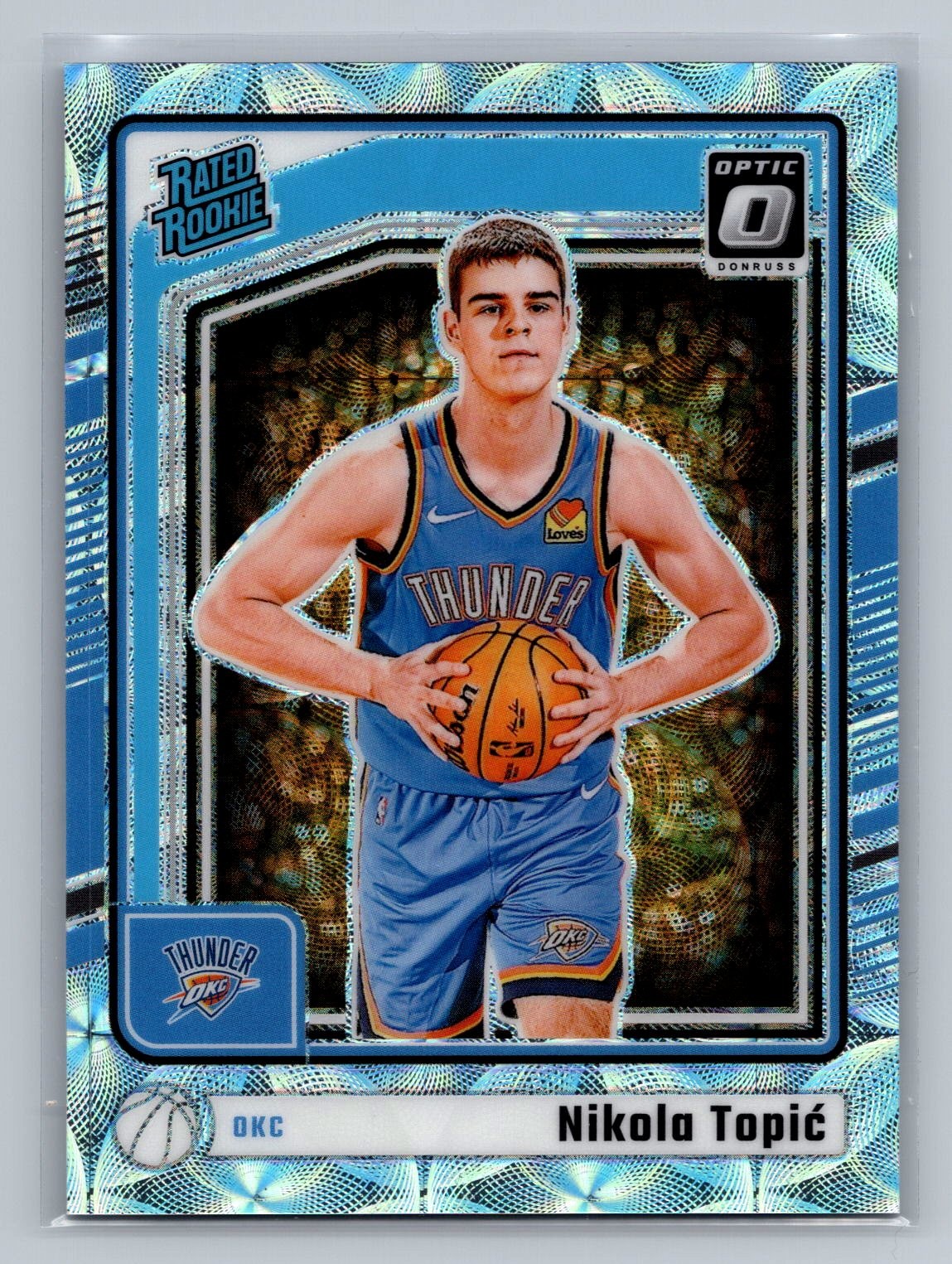 Nikola Topic 2024-25 Donruss Optic #278 Premium Box Set #/249 RC