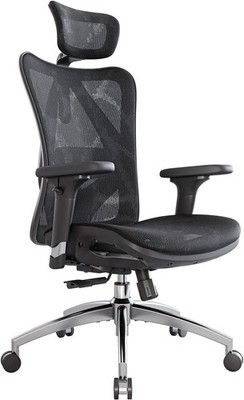 M57 Ergonomic Mesh Office Chair, 330-pound weight capacity   Black