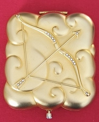 Exklusive Puderdose Estee Lauder Zodiac Collection OVP Sternzeichen Schütze 1996