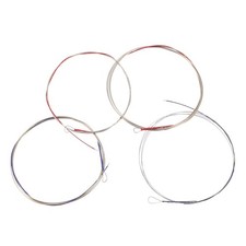 4 Pcs Professional Metal Pipa Strings Replacement For Pipa Parts